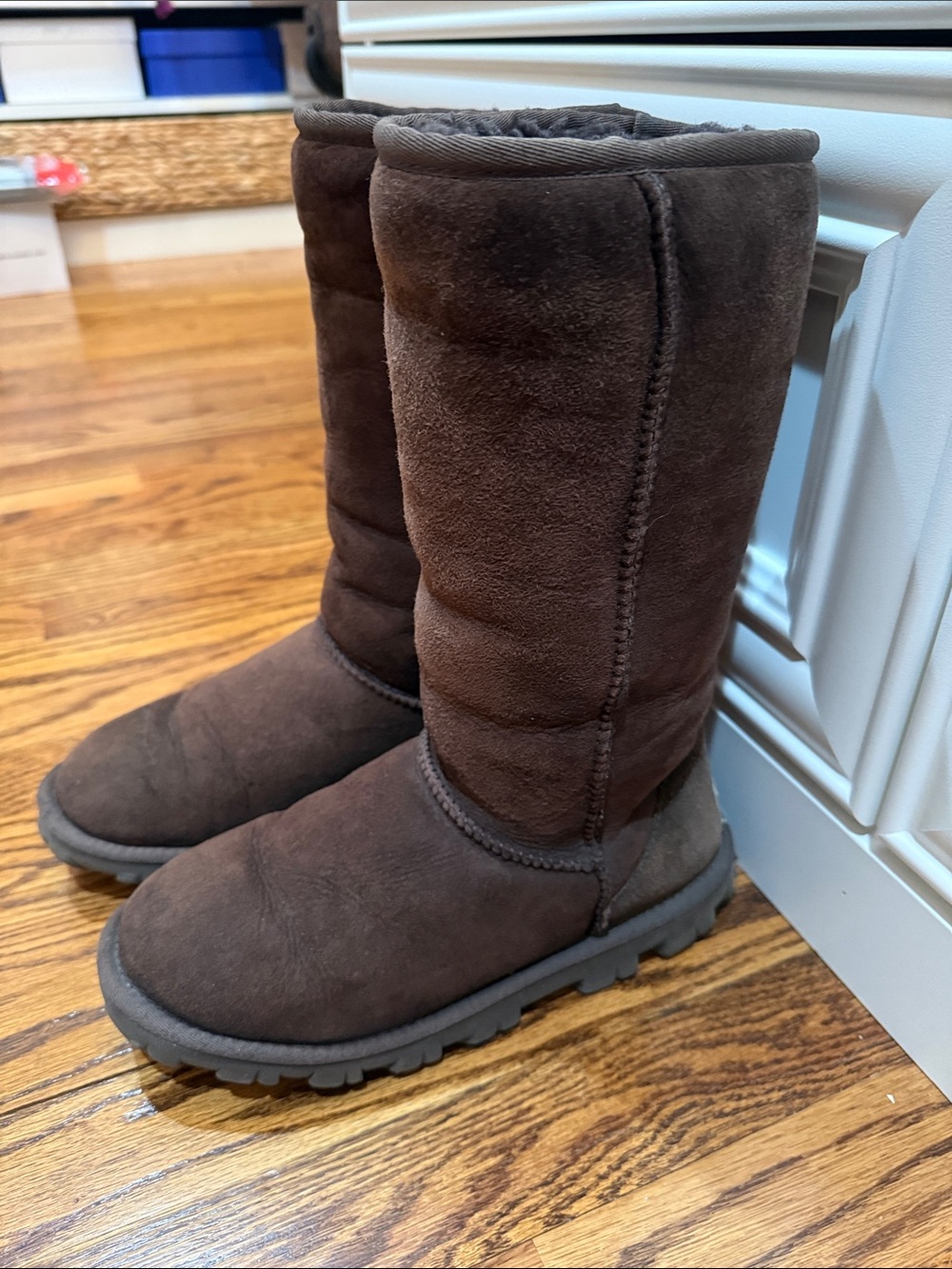 UGG Brown Suede Winter Boots